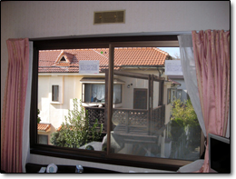 サン・ウインドトーヨー住器：真空ガラス「スペーシア」の導入事例…奈良市N様邸施工後