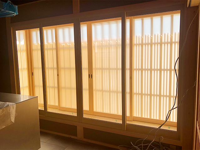 内窓プラストの導入事例　京都市西京区 T様邸