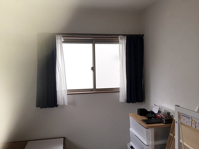 施工前の掃き出し窓（3F子供部屋）