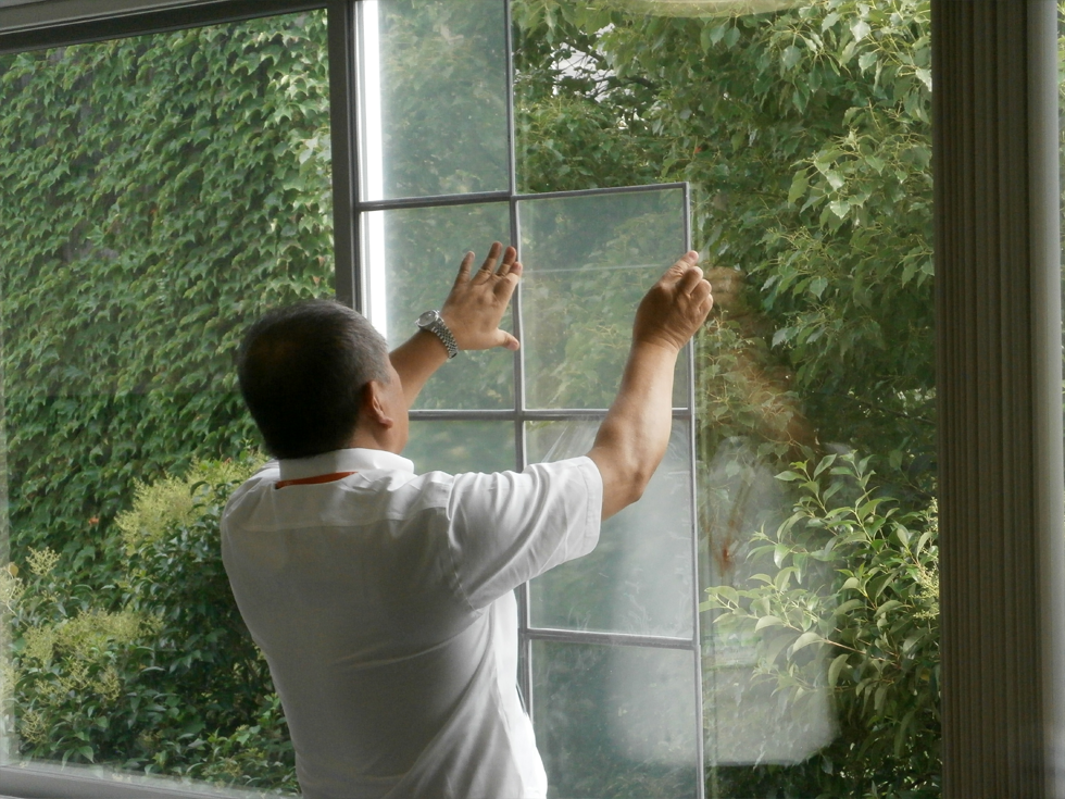 エコ窓の取り付け