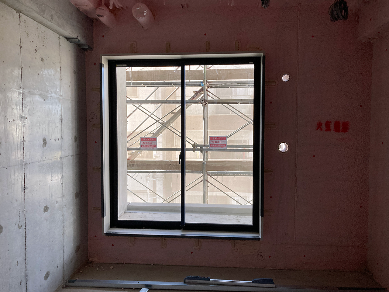 大阪の某防音仕様マンション窓の防音対策リフォーム