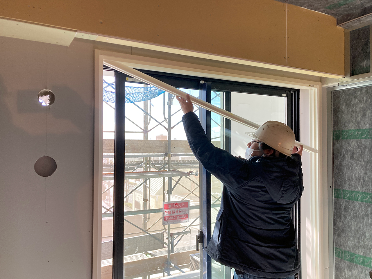 大阪の某防音仕様マンション窓の防音対策リフォーム