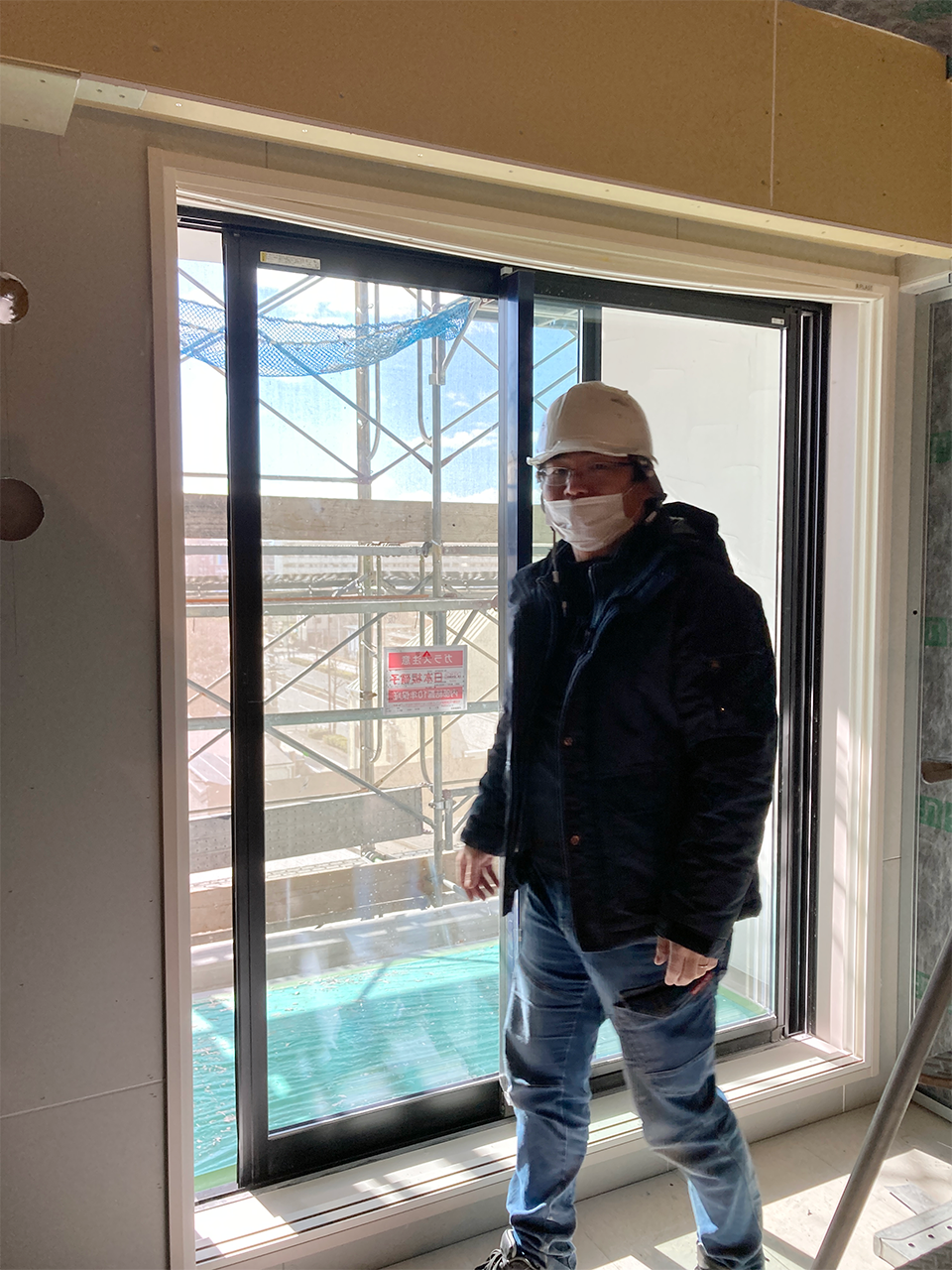 大阪の某防音仕様マンション窓の防音対策リフォーム